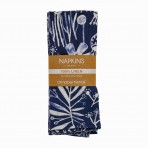Napkins | Navy Natives | Linen | Set of 4